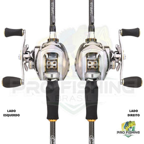 Super KIT de Pesca Importado Carretilha + Vara Importada Sougayilang + Frete Grátis