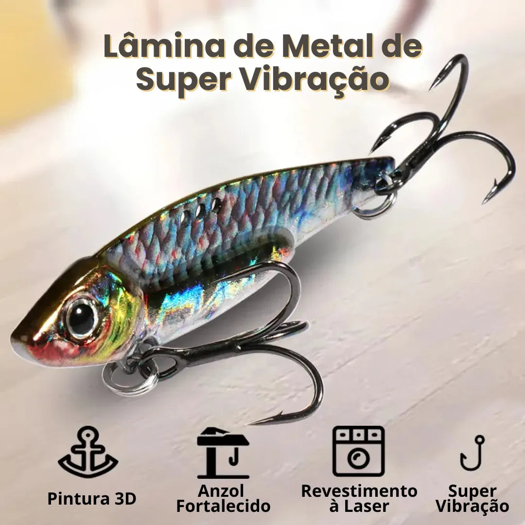 Kit de Iscas Vibration com Sistema Vibratório Único para Atração de Peixes | Central da Pesca