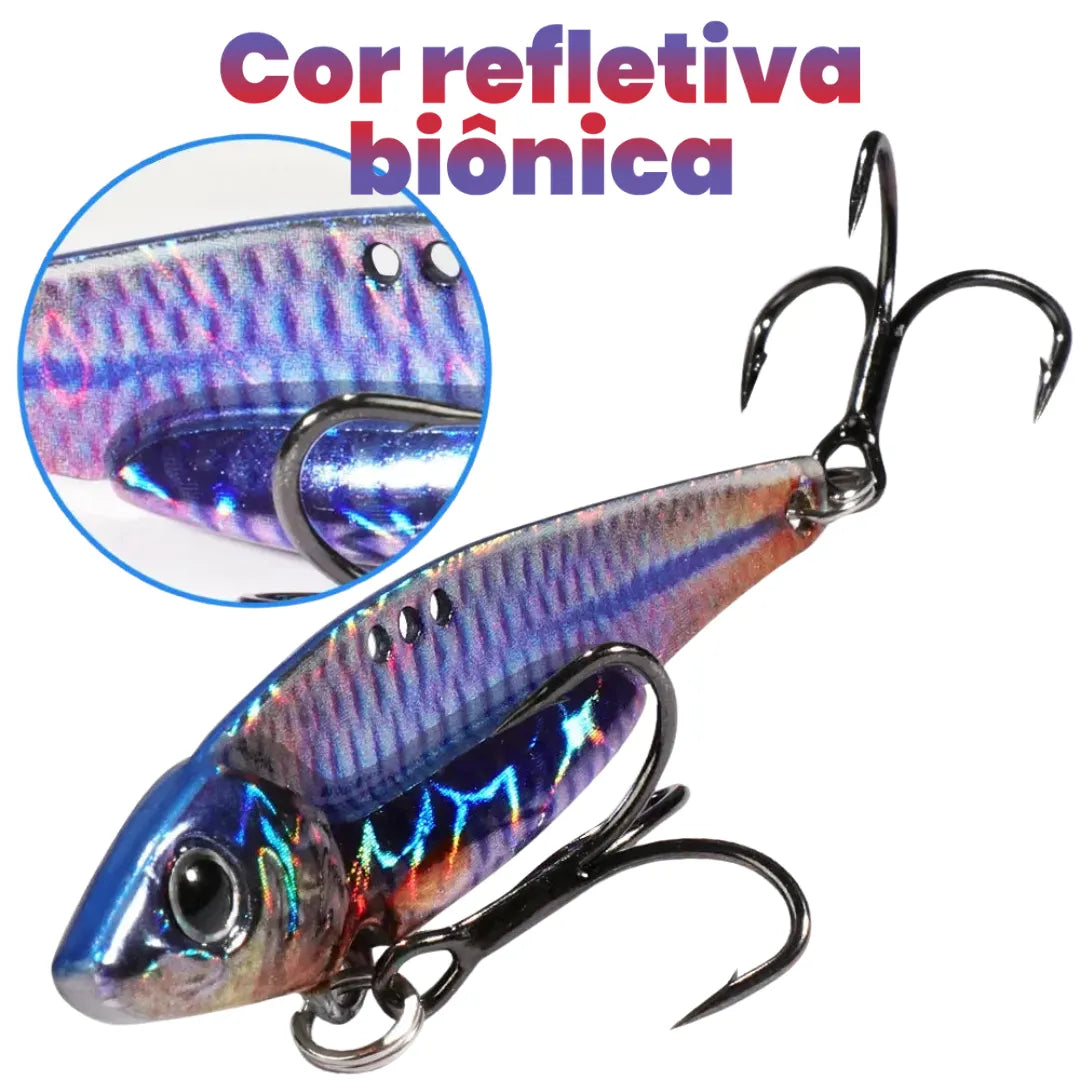 Kit de Iscas Vibration com Sistema Vibratório Único para Atração de Peixes | Central da Pesca