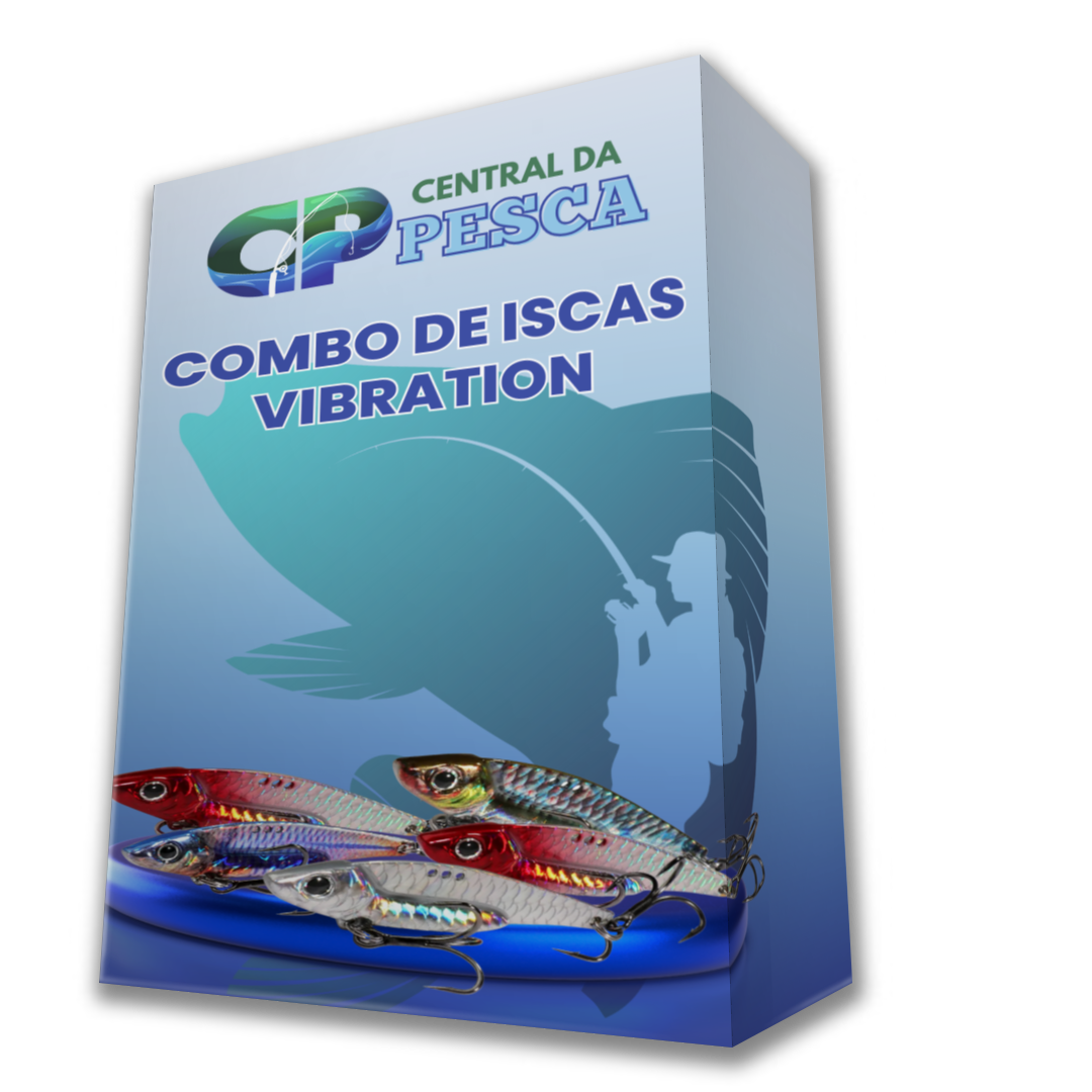 Kit de Iscas Vibration com Sistema Vibratório Único para Atração de Peixes | Central da Pesca