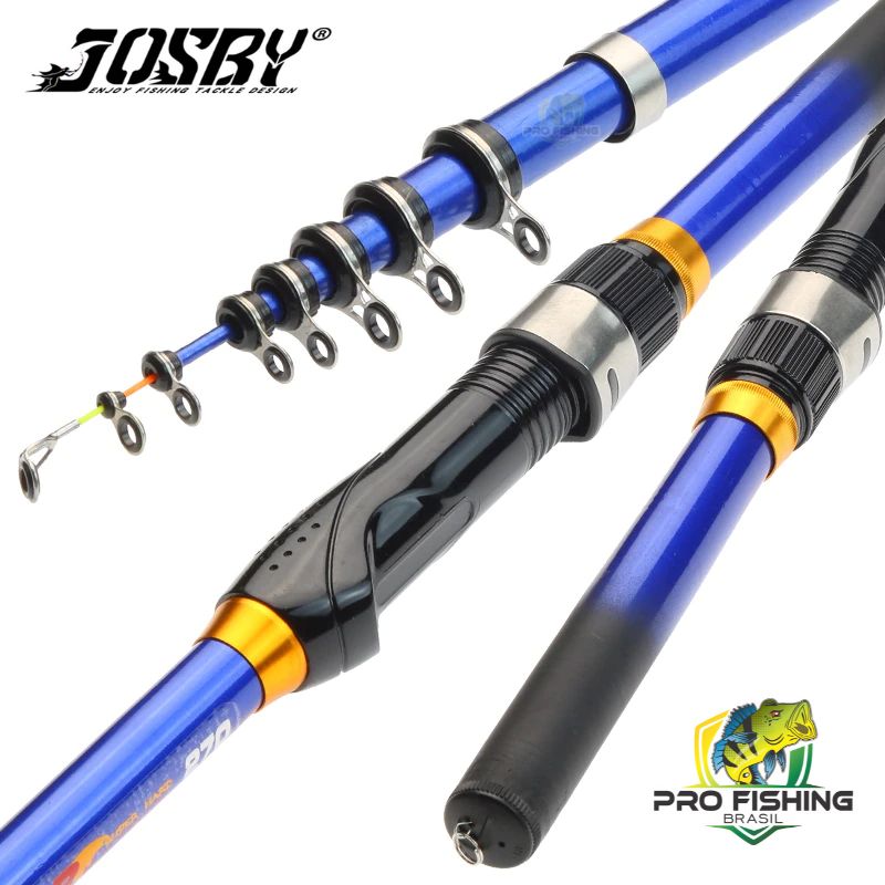 Nova Vara Telescópica JOSBY FISHING PREMIUM 2023 - Importada