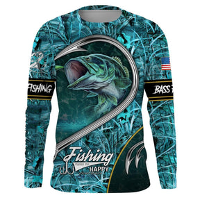 Camisa de Pesca Bass Premium Proteção Solar Uv 500