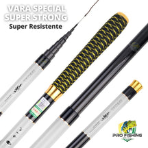 Nova Vara Telescópica SPECIAL SUPER STRONG ULTRALIGHT - Tamanhos: 2.7M/3.6M/4.5M/5.4M/6.3M/7.2M