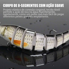 Iscas de pesca articuladas FISHUP