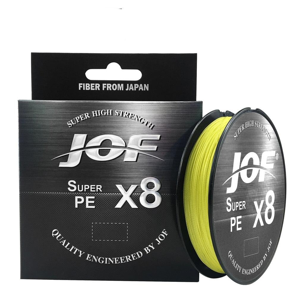 Linha JOF Multifilamento X8 Fios Trançados 150m