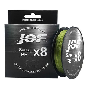 Linha JOF Multifilamento X8 Fios Trançados 150m