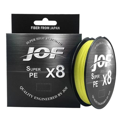 Linha JOF Multifilamento X8 Fios Trançados 150m