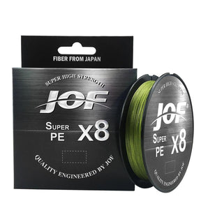 Linha JOF Multifilamento X8 Fios Trançados 150m