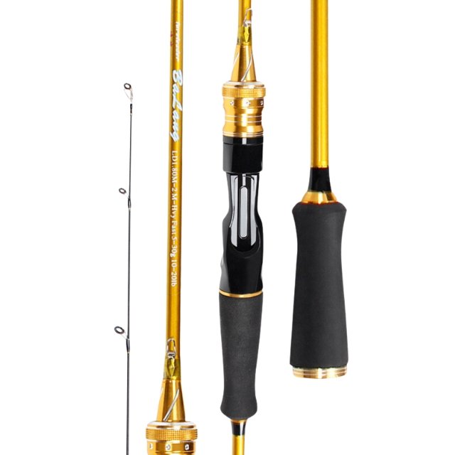 Vara Ghotda Ms-x Carbono Ultraleve - 2p - 1.8m - 8 a 18 Lbs - ação rápida - Carretilha